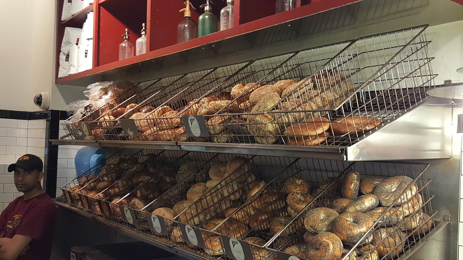 Photo of Leo's Bagels in New York City, New York, United States - 9 Picture of Food, Point of interest, Establishment, Store, Bakery