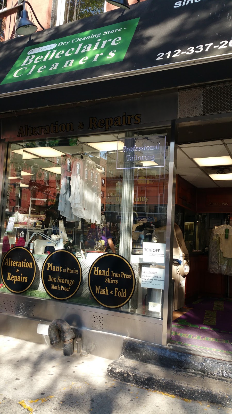 Photo of Belleclaire Cleaners in New York City, New York, United States - 1 Picture of Point of interest, Establishment, Laundry