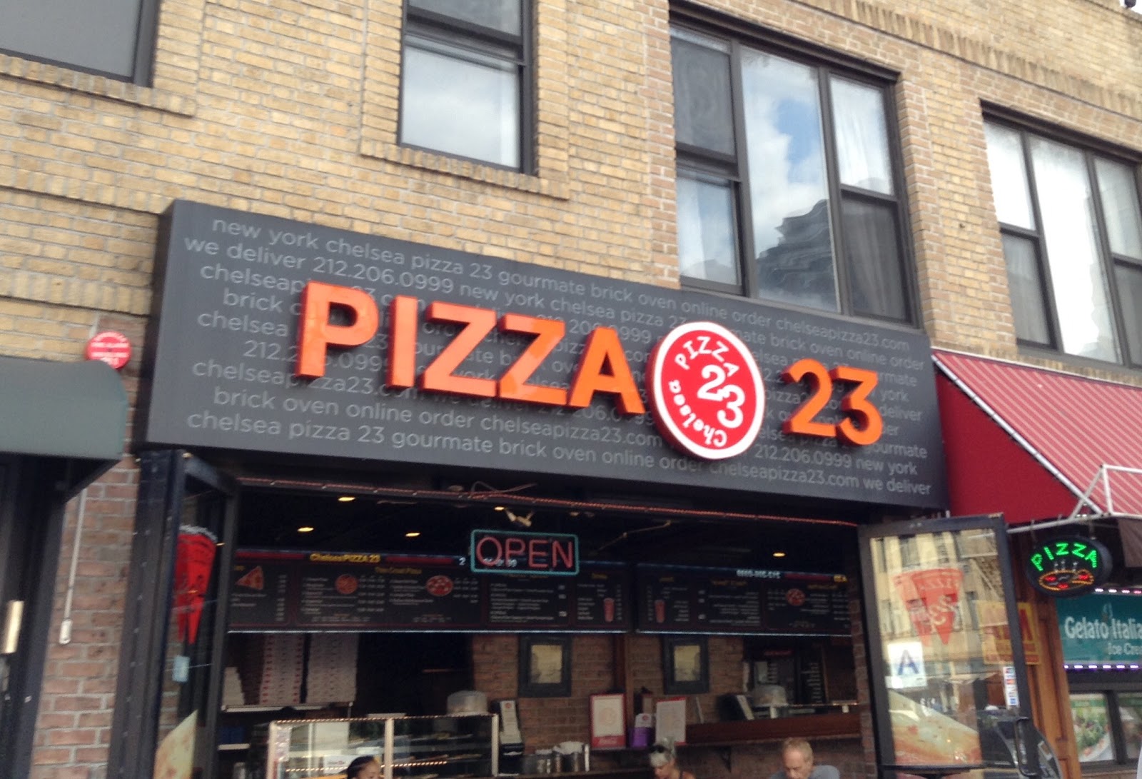 Photo of Chelsea Pizza 23 in New York City, New York, United States - 1 Picture of Restaurant, Food, Point of interest, Establishment, Meal takeaway, Meal delivery