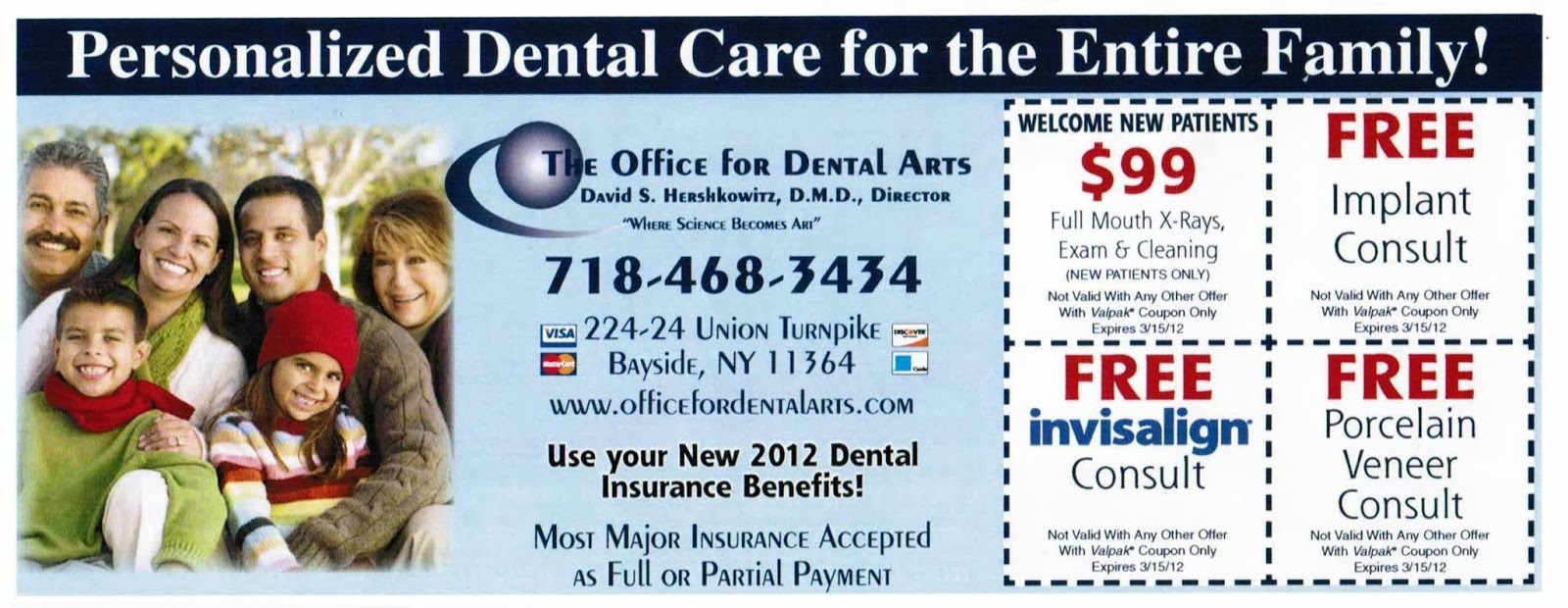 Photo of Dr. David Hershkowitz - Bayside, NY in Oakland Garden City, New York, United States - 2 Picture of Point of interest, Establishment, Health, Dentist