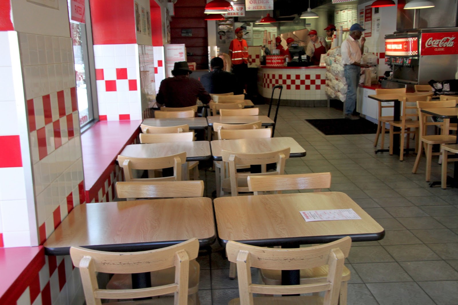 Photo of Five Guys Burgers and Fries in New York City, New York, United States - 3 Picture of Restaurant, Food, Point of interest, Establishment, Meal takeaway