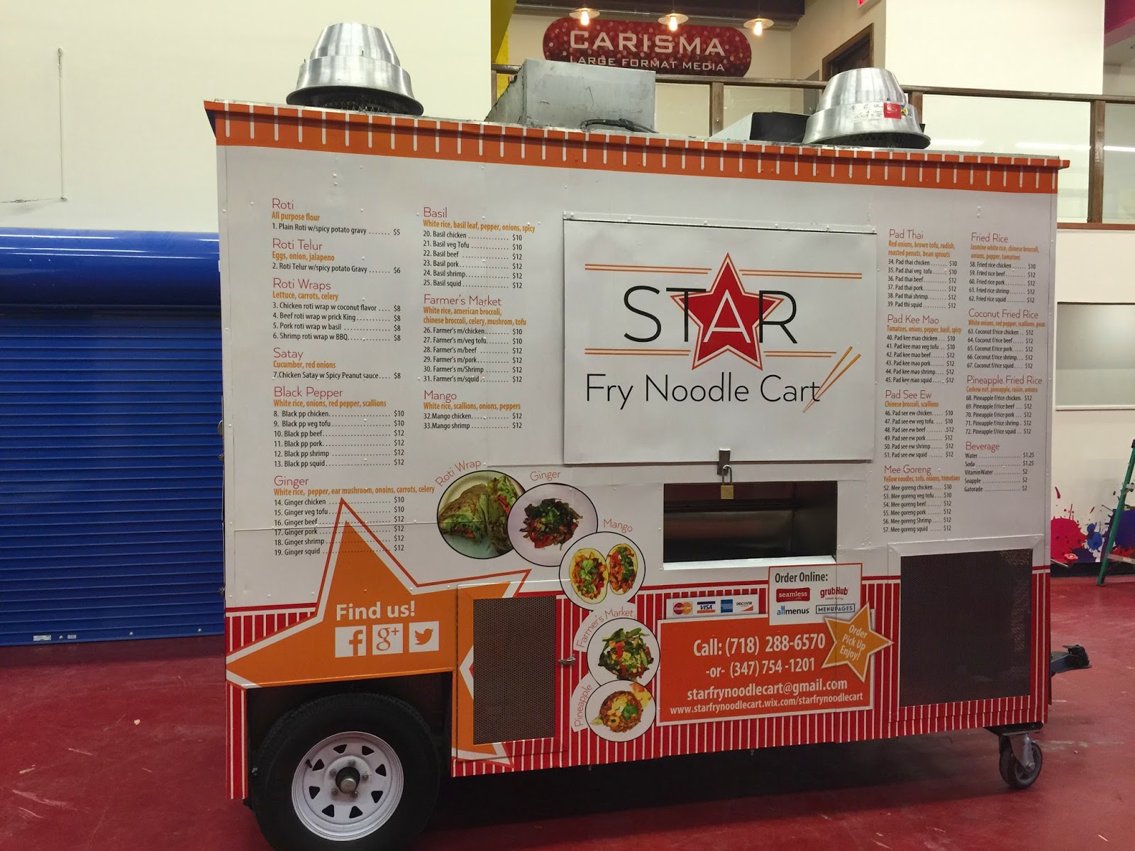 Photo of star fry noodle cart in New York City, New York, United States - 10 Picture of Restaurant, Food, Point of interest, Establishment