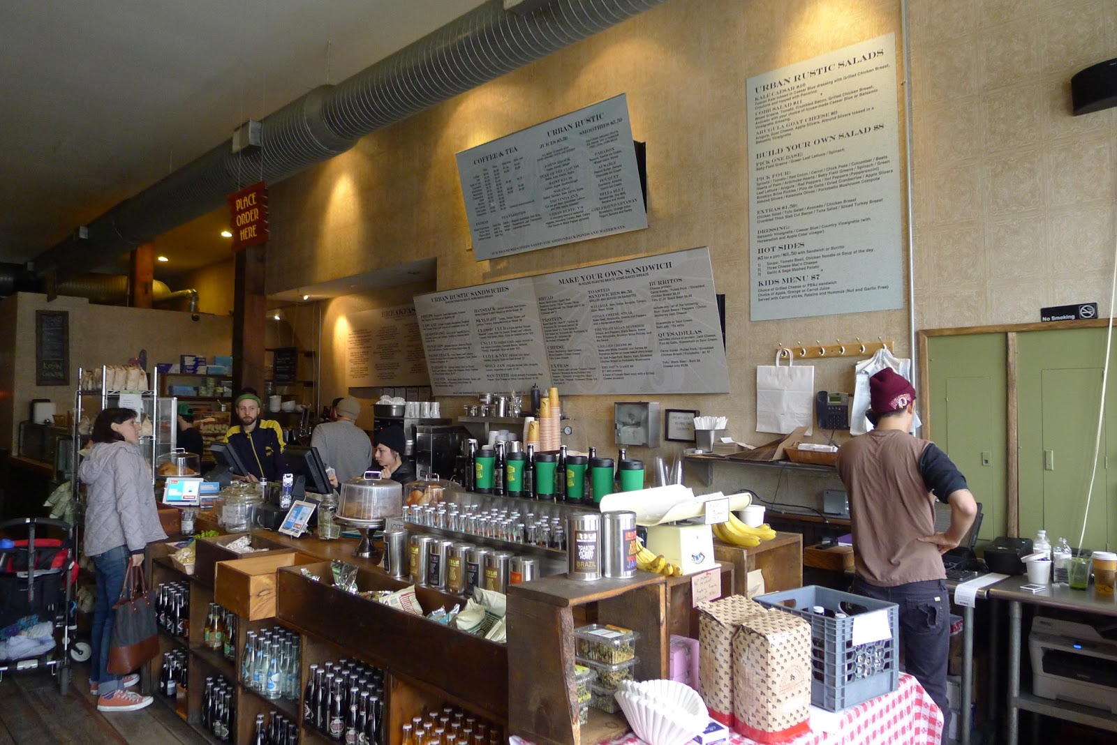 Photo of Urban Rustic in Brooklyn City, New York, United States - 3 Picture of Restaurant, Food, Point of interest, Establishment, Store, Meal takeaway, Grocery or supermarket, Cafe