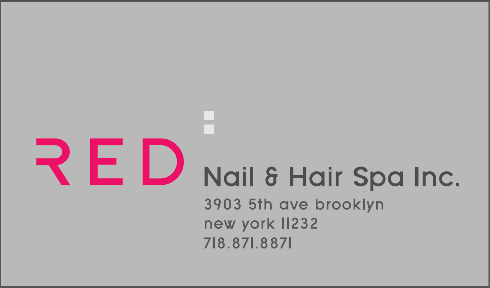 Photo of Red Nail Hair Spa in Kings County City, New York, United States - 1 Picture of Point of interest, Establishment, Beauty salon, Hair care