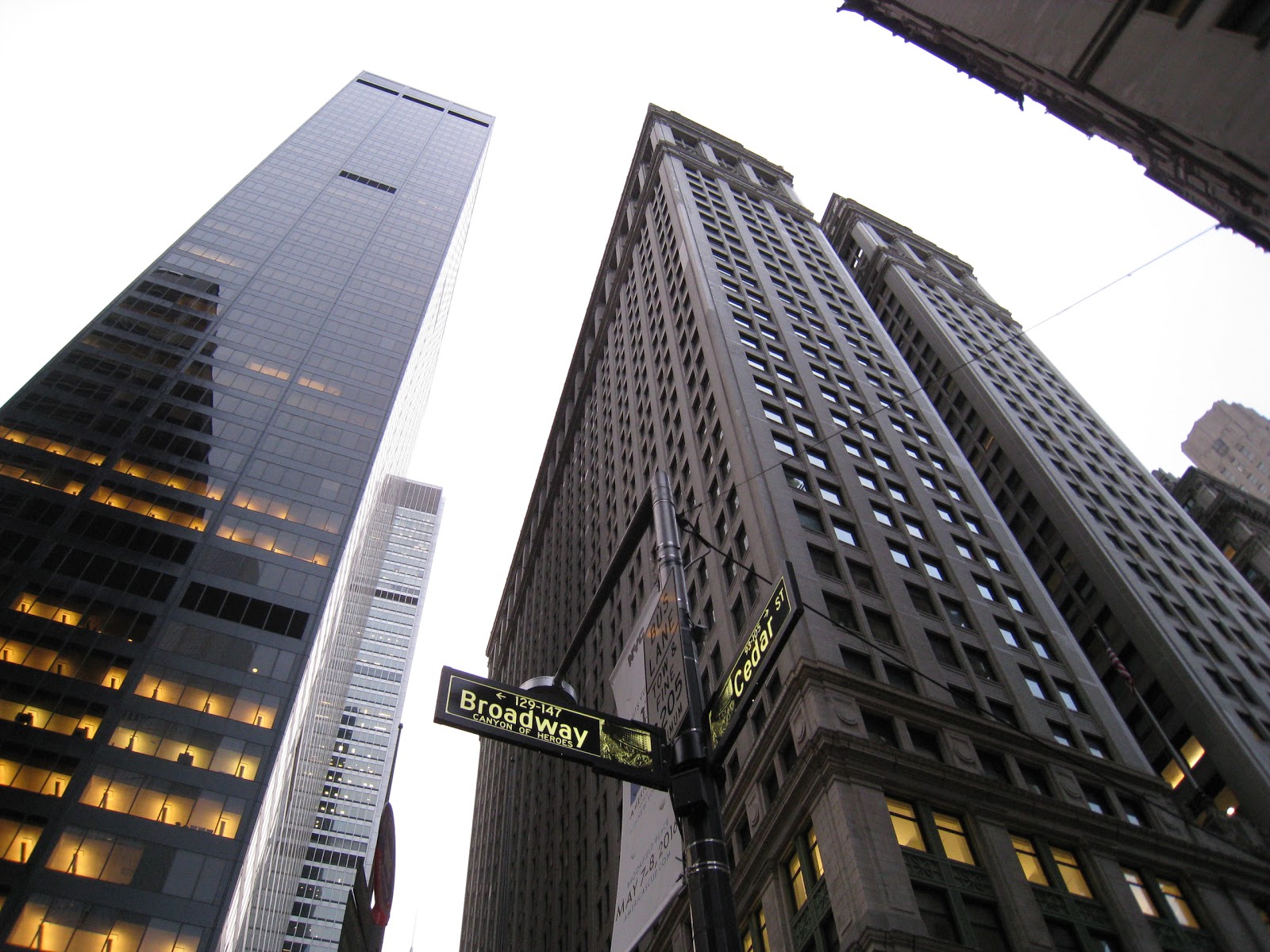 Photo of Broadway/Cedar St in New York City, New York, United States - 2 Picture of Point of interest, Establishment, Bus station, Transit station