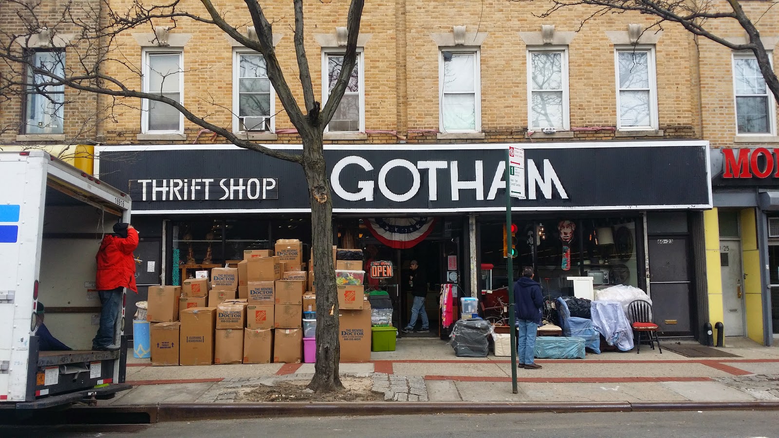 Photo of Gotham Thrift Shop in Queens City, New York, United States - 2 Picture of Point of interest, Establishment, Store, Home goods store, Clothing store, Furniture store, Book store