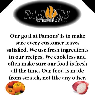 Photo of Famous Rotisserie & Grill in Valley Stream City, New York, United States - 1 Picture of Restaurant, Food, Point of interest, Establishment
