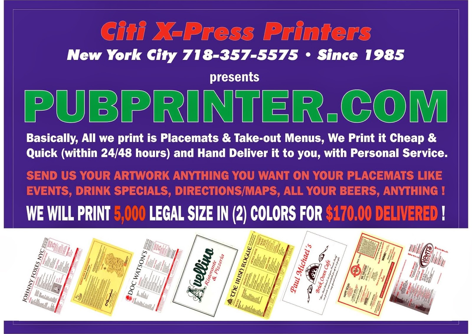 Photo of pub printer in Fresh Meadows City, New York, United States - 1 Picture of Point of interest, Establishment