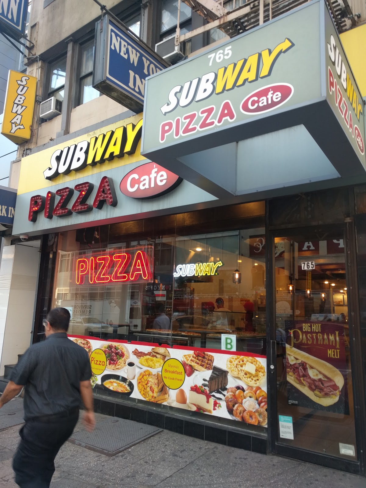 Photo of Time Square Pizza in New York City, New York, United States - 1 Picture of Restaurant, Food, Point of interest, Establishment, Bar