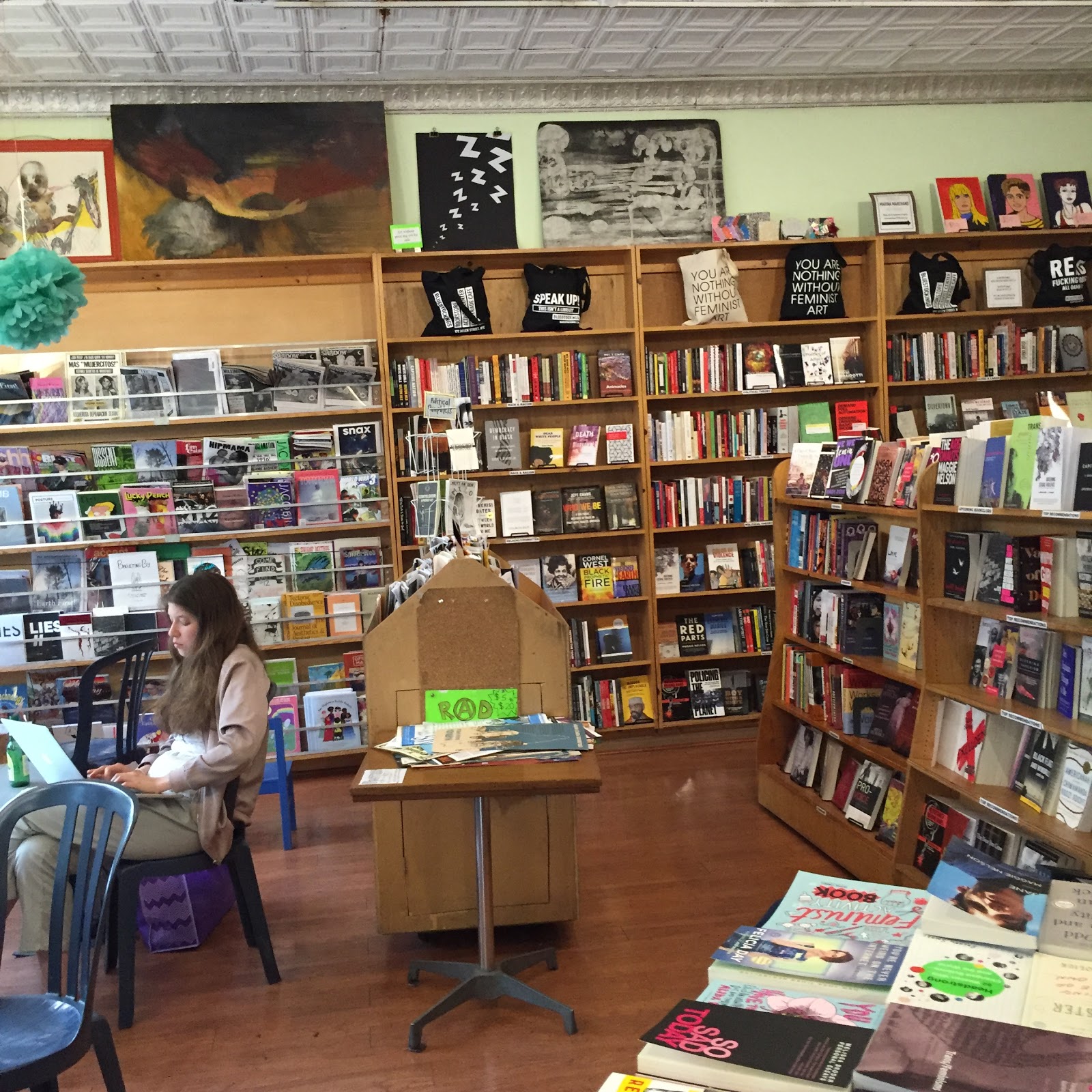 Photo of Bluestockings in New York City, New York, United States - 6 Picture of Food, Point of interest, Establishment, Store, Cafe, Book store