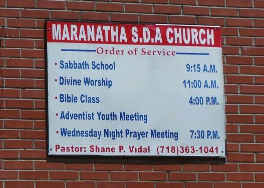 Photo of Maranatha 7th Day Adventist in Kings County City, New York, United States - 2 Picture of Point of interest, Establishment, Church, Place of worship