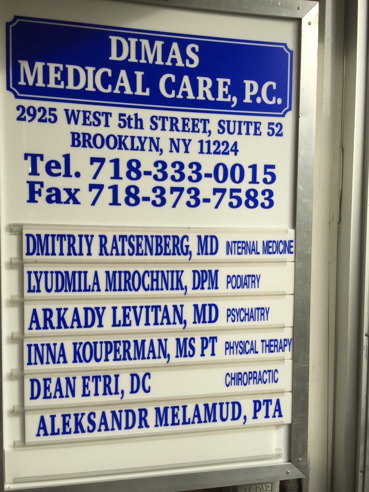 Photo of Dimas Medical Care PC in Brooklyn City, New York, United States - 1 Picture of Point of interest, Establishment, Health, Doctor