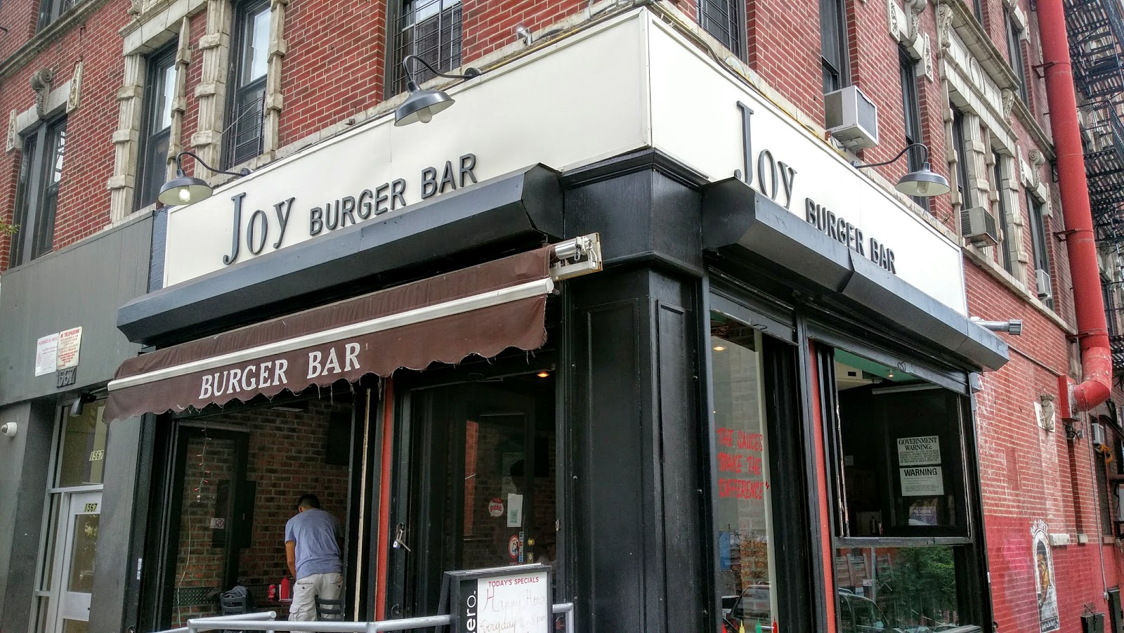 Photo of Joy Burger Bar in New York City, New York, United States - 8 Picture of Restaurant, Food, Point of interest, Establishment, Meal takeaway, Bar