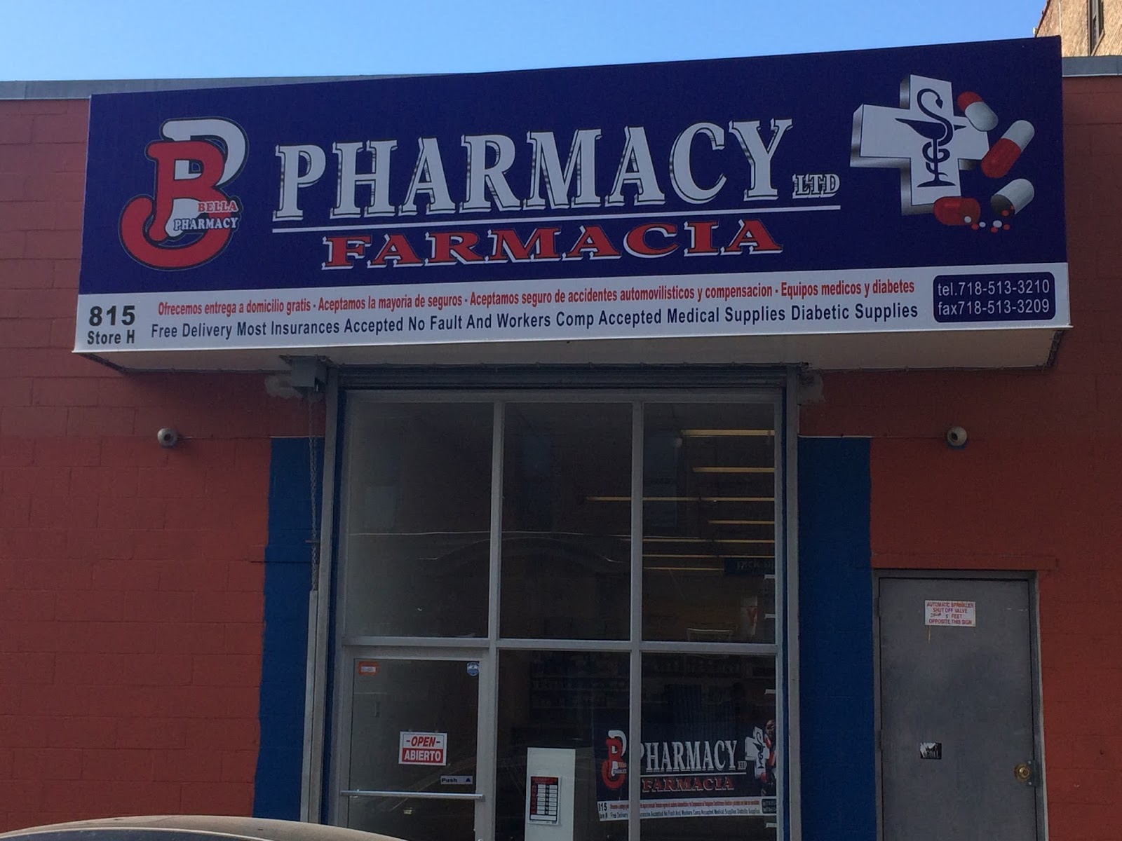 Photo of Bella Pharmacy in Bronx City, New York, United States - 1 Picture of Point of interest, Establishment, Store, Health, Pharmacy