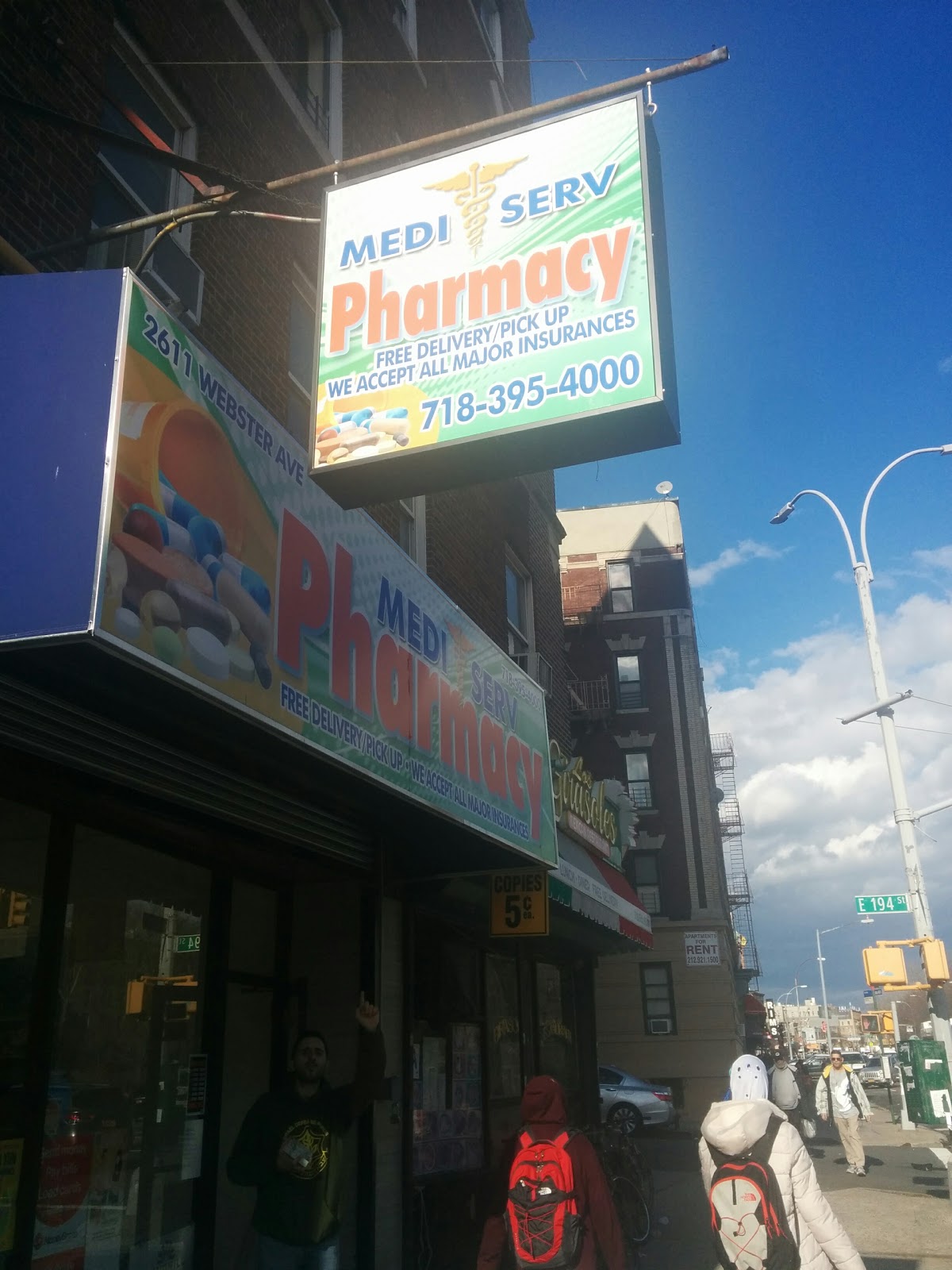 Photo of Medi Serv Pharmacy in New York City, New York, United States - 3 Picture of Point of interest, Establishment, Store, Health, Pharmacy