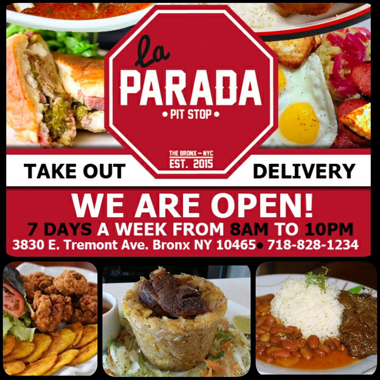 Photo of La Parada - Comida Latina in Bronx City, New York, United States - 1 Picture of Restaurant, Food, Point of interest, Establishment