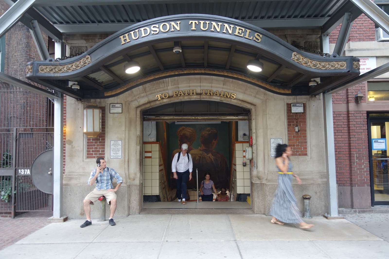 Photo of Christopher Street Station in New York City, New York, United States - 3 Picture of Point of interest, Establishment, Transit station, Train station