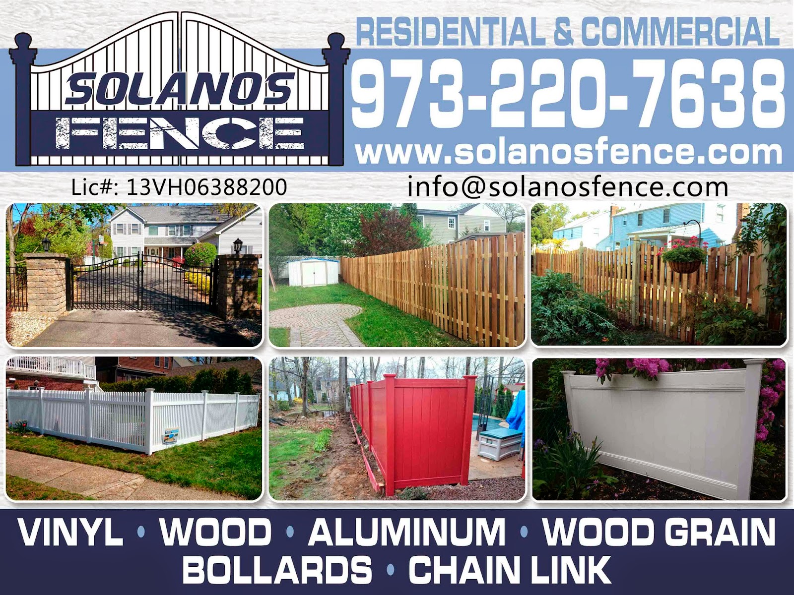 Photo of Solanos Fence in Fairfield City, New Jersey, United States - 5 Picture of Point of interest, Establishment, Store, General contractor