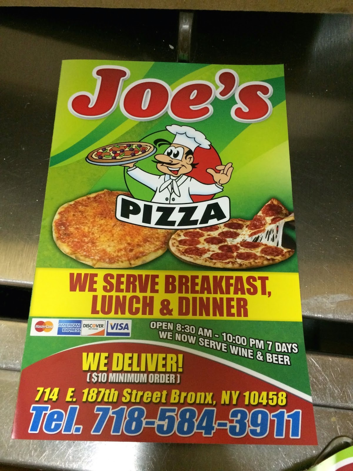 Photo of Joe's Pizza in Bronx City, New York, United States - 4 Picture of Restaurant, Food, Point of interest, Establishment