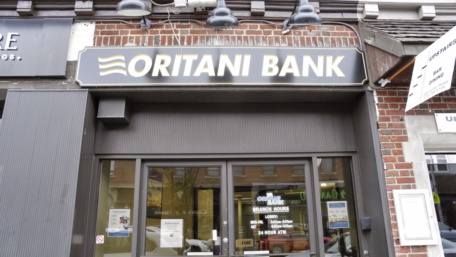 Photo of Oritani Bank in Montclair City, New Jersey, United States - 1 Picture of Point of interest, Establishment, Finance, Atm, Bank