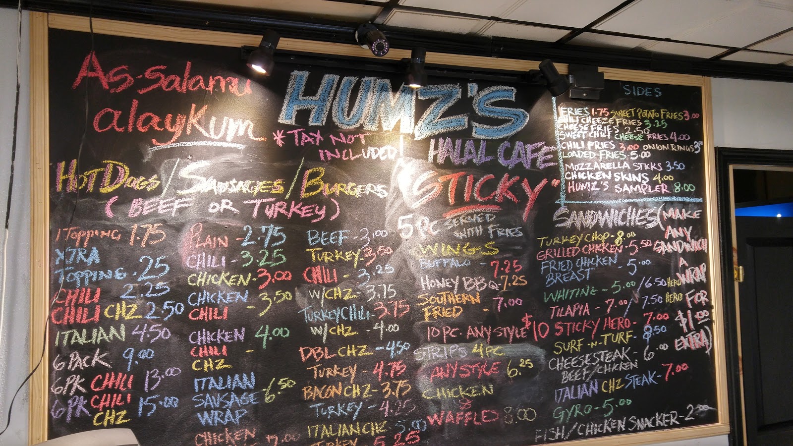Photo of Humz's Halal Cafe in Jersey City, New Jersey, United States - 1 Picture of Food, Point of interest, Establishment, Cafe