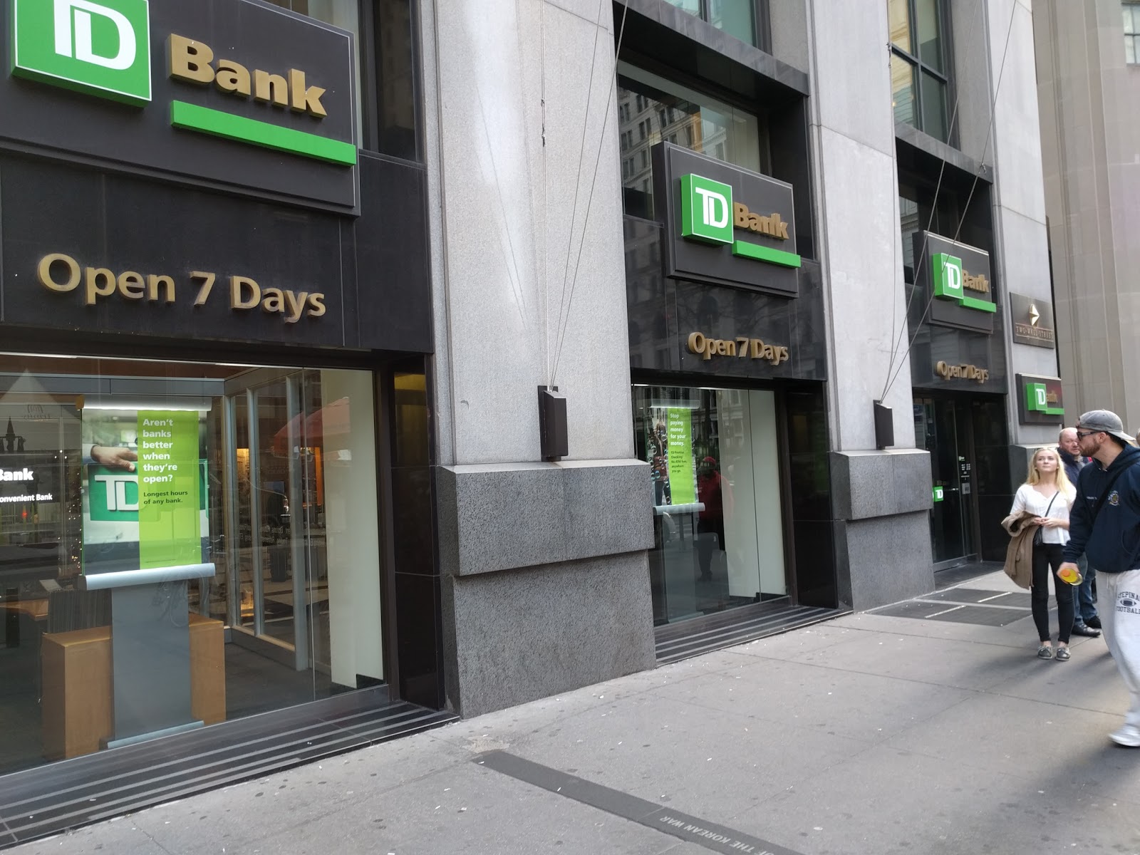 Photo of TD Bank in New York City, New York, United States - 6 Picture of Point of interest, Establishment, Finance, Atm, Bank