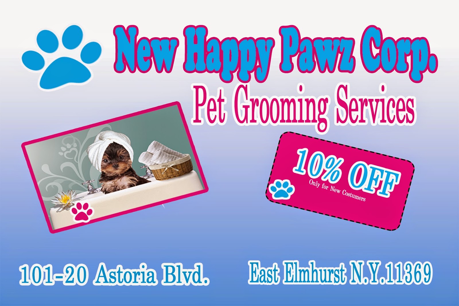 Photo of New Happy pawz corp in Queens City, New York, United States - 3 Picture of Point of interest, Establishment