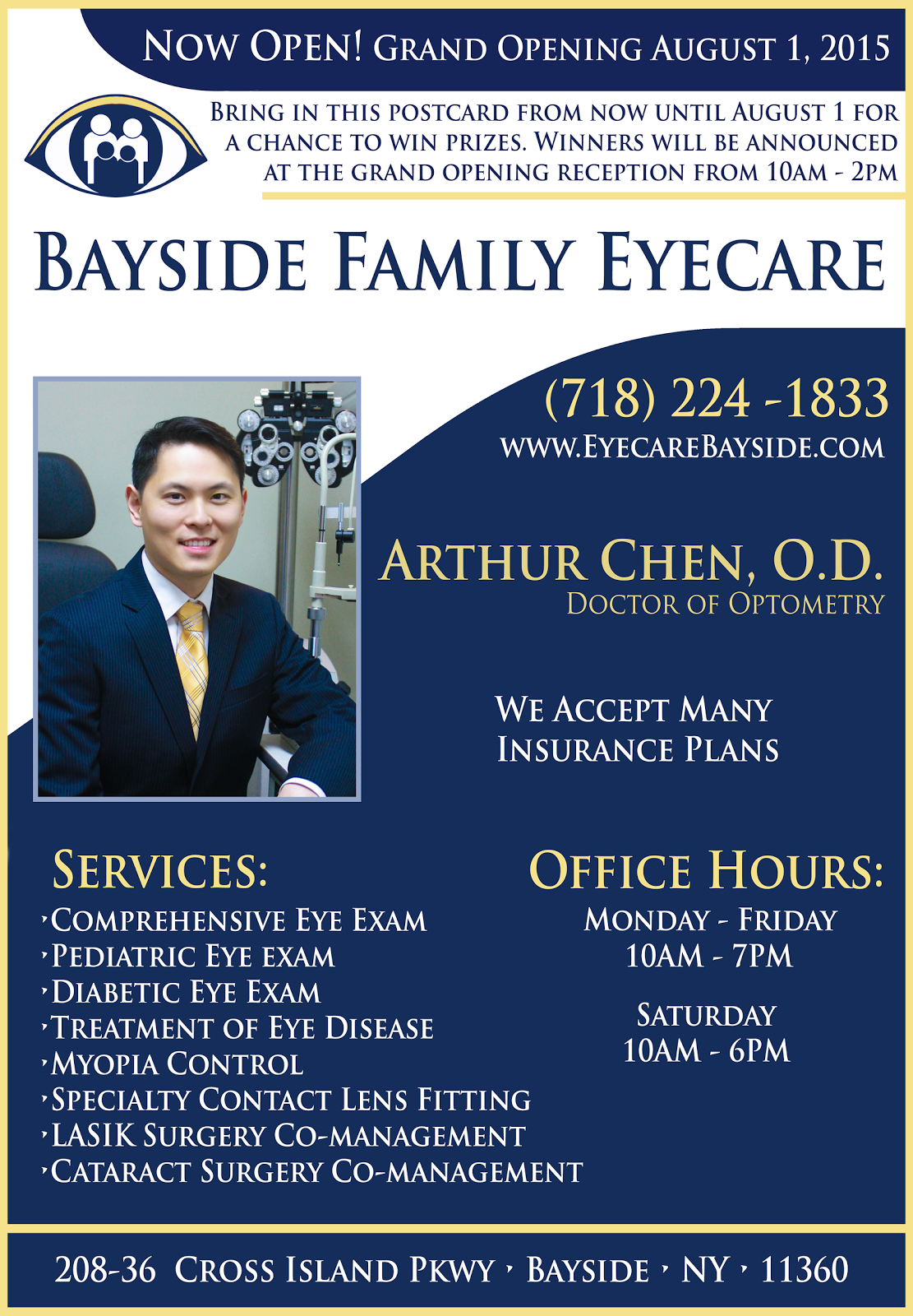 Photo of Bayside Family Eyecare in Bayside City, New York, United States - 5 Picture of Point of interest, Establishment, Store, Health, Doctor