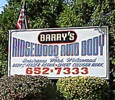 Photo of Barry's Ridgewood Auto Body, Inc. in Ridgewood City, New Jersey, United States - 1 Picture of Point of interest, Establishment, Car repair