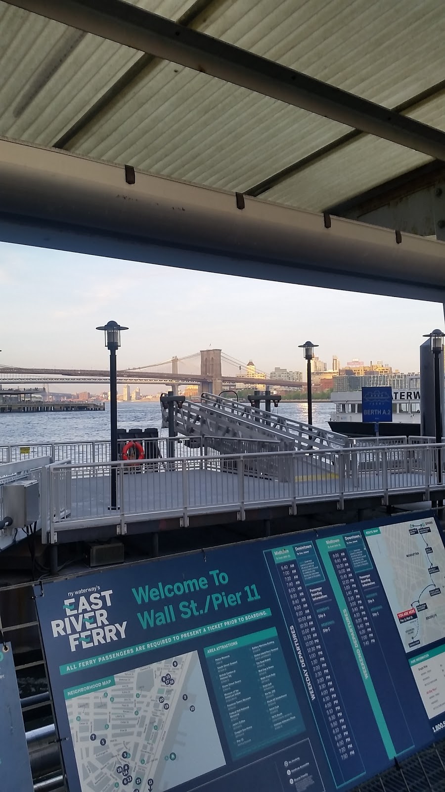 Photo of Wall Street-Pier 11 in New York City, New York, United States - 8 Picture of Point of interest, Establishment, Transit station