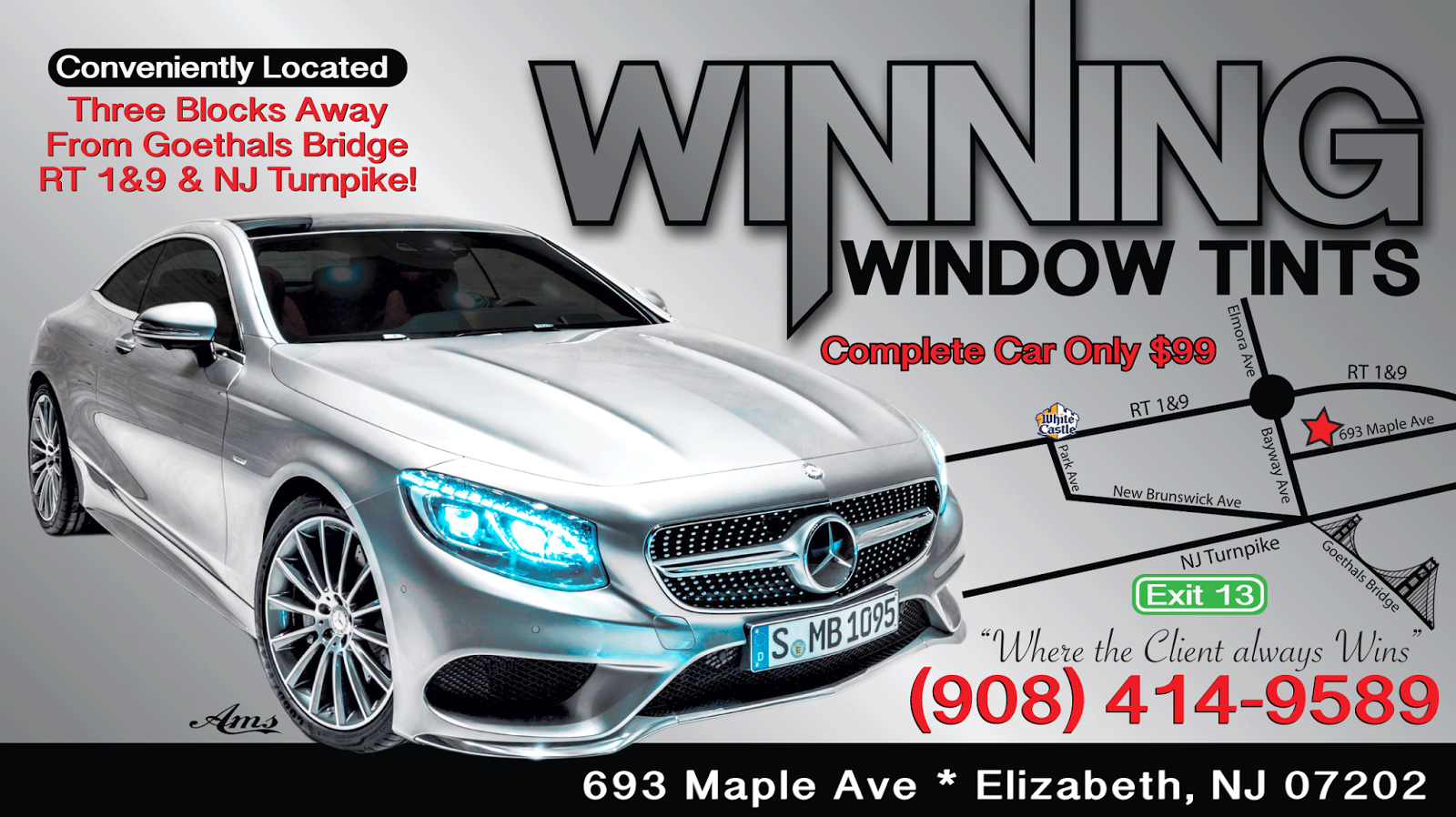 Photo of Winning Window Tints in Elizabeth City, New Jersey, United States - 1 Picture of Point of interest, Establishment, Car repair