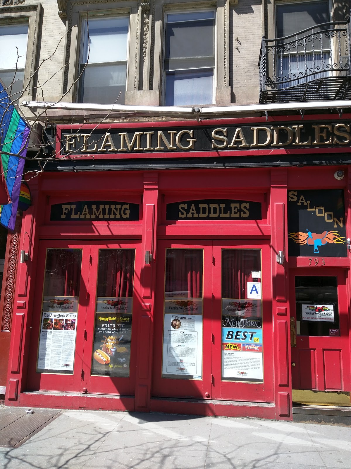 Photo of Flaming Saddles Saloon in New York City, New York, United States - 1 Picture of Point of interest, Establishment, Bar, Night club