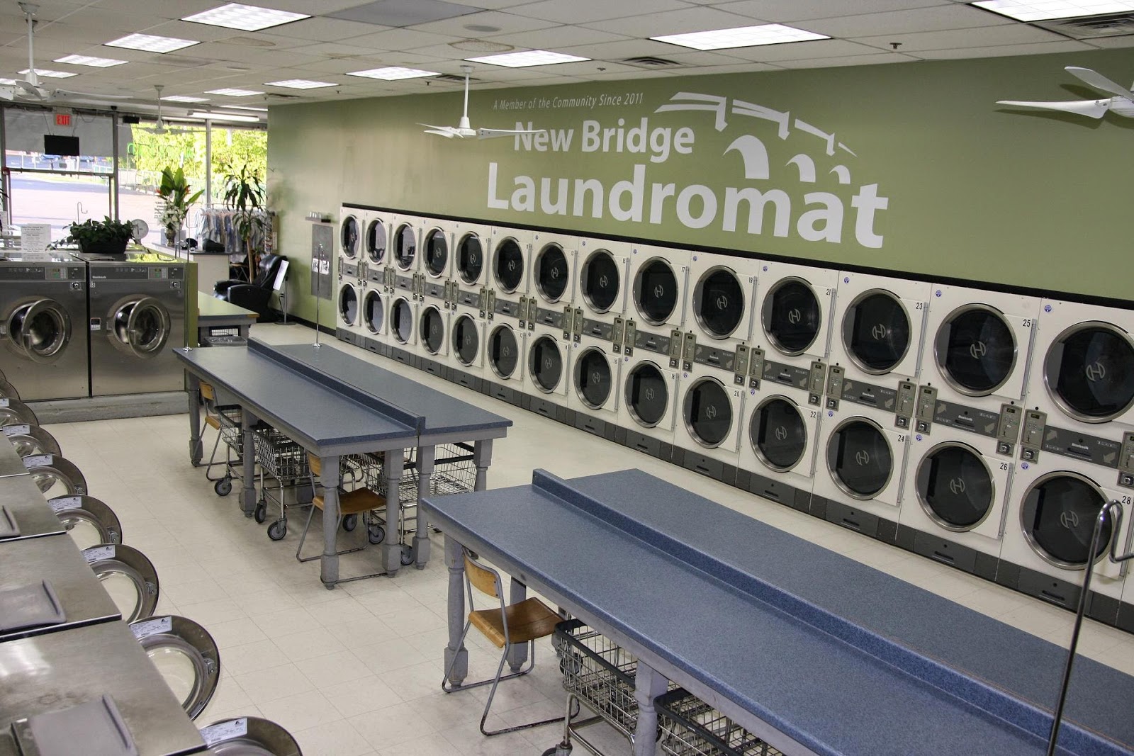 Photo of New Bridge Laundromat & Dry Cleaners in Bergenfield City, New Jersey, United States - 1 Picture of Point of interest, Establishment, Laundry