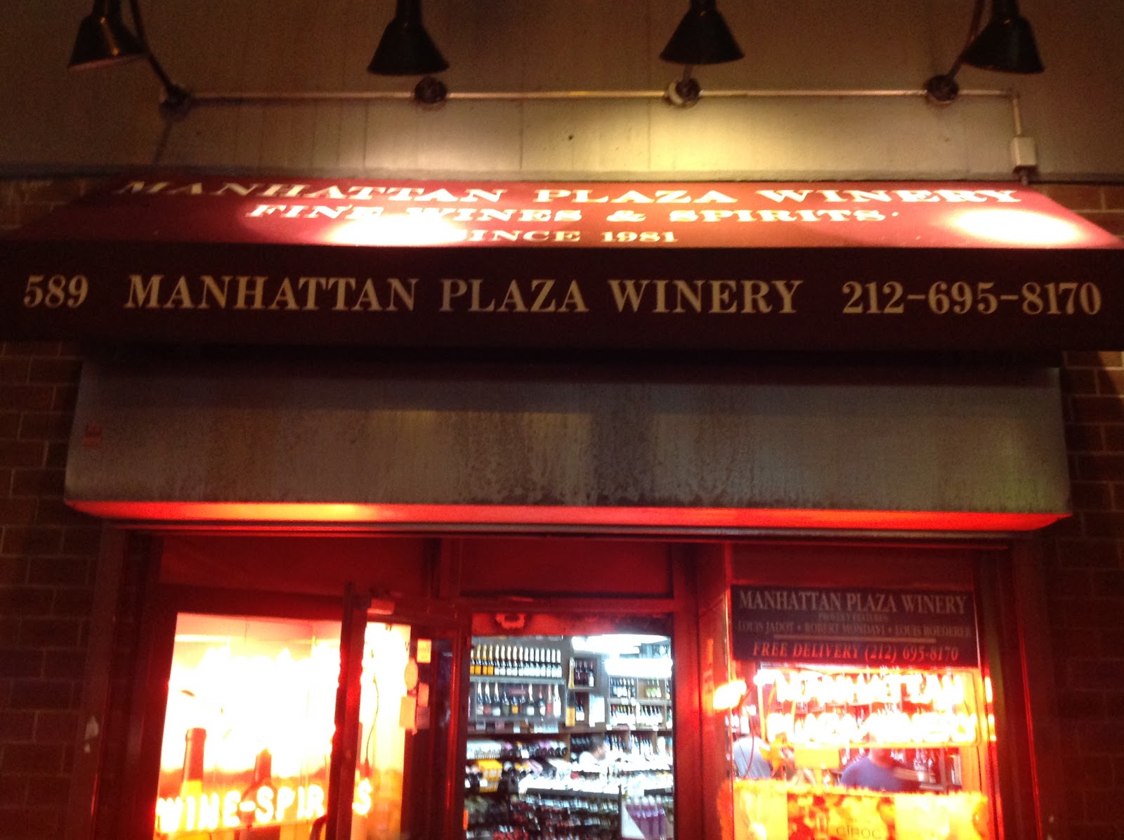 Photo of Manhattan Plaza Winery in New York City, New York, United States - 1 Picture of Food, Point of interest, Establishment, Store, Liquor store