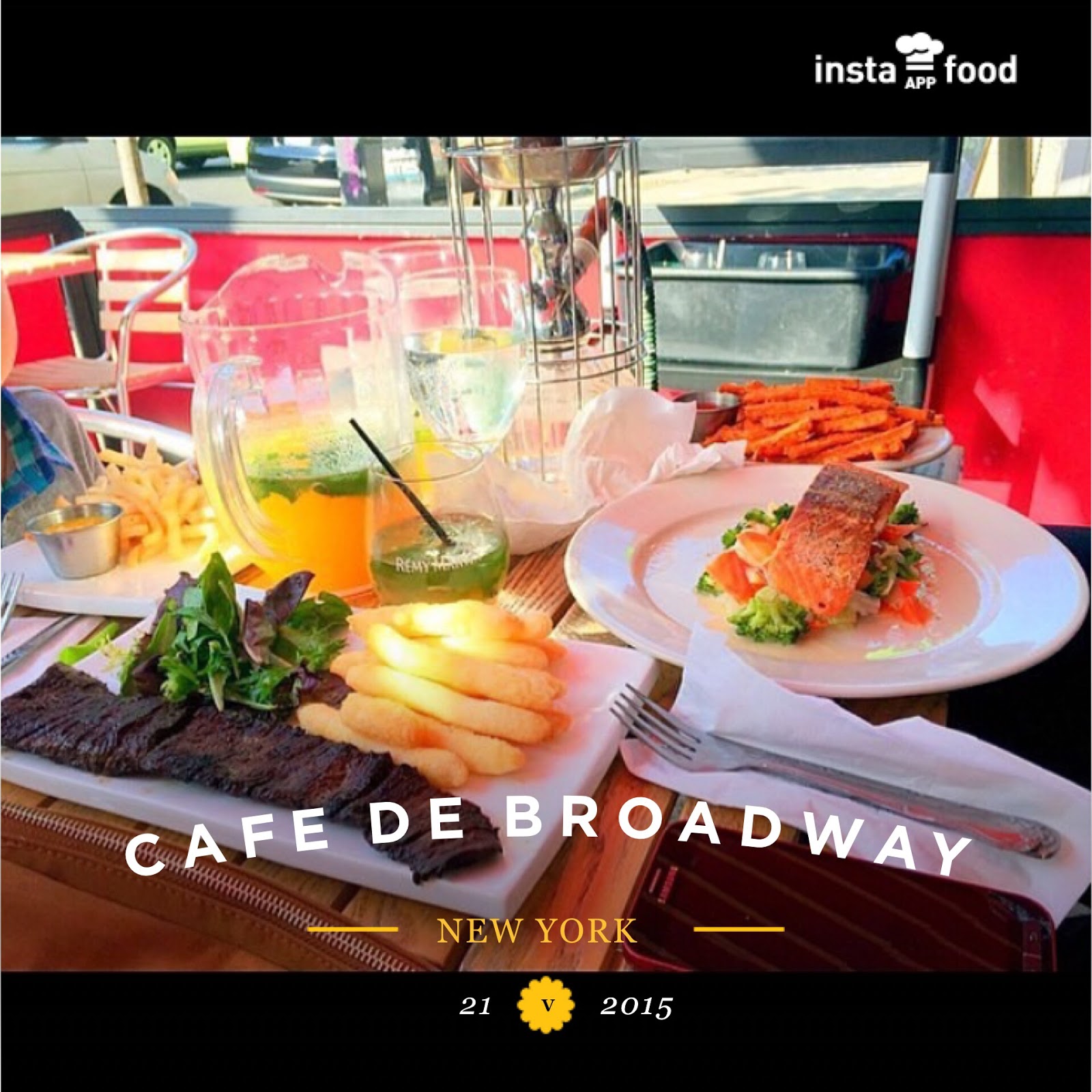 Photo of Cafe De Broadway in New York City, New York, United States - 9 Picture of Restaurant, Food, Point of interest, Establishment, Bar, Night club