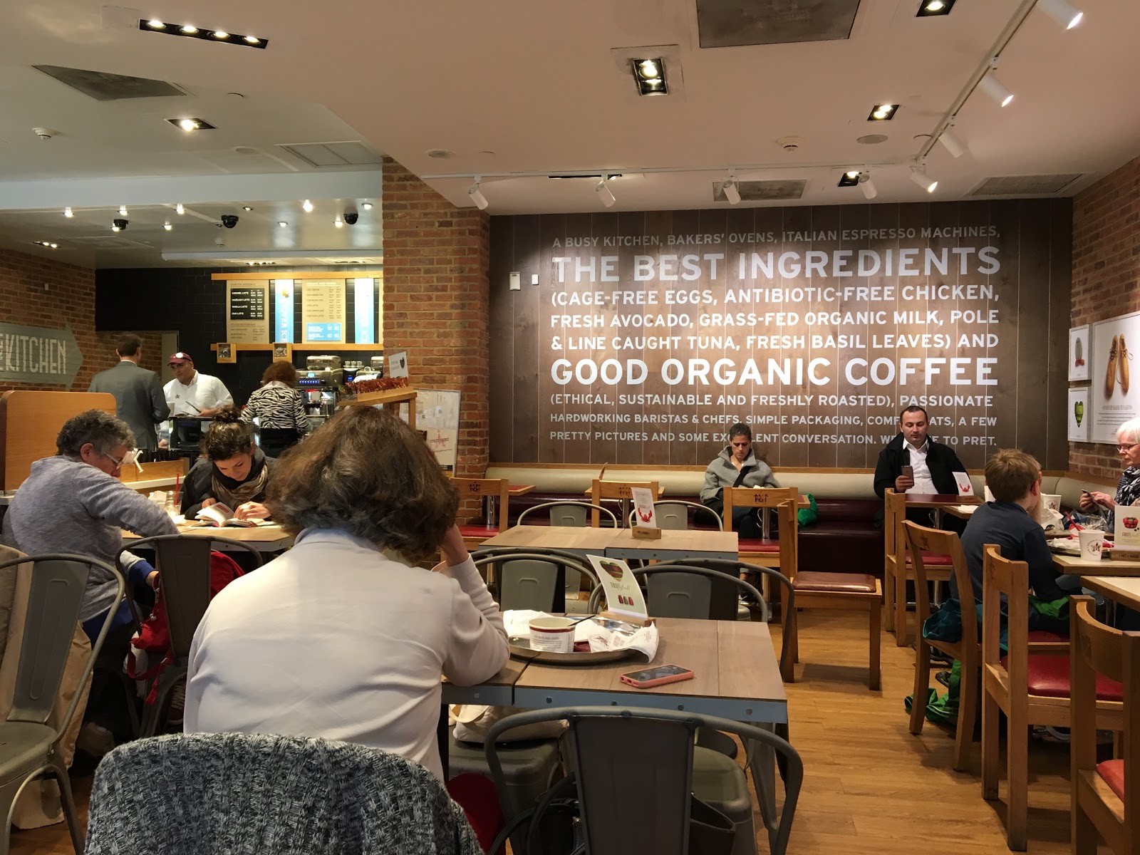 Photo of Pret A Manger in New York City, New York, United States - 2 Picture of Restaurant, Food, Point of interest, Establishment, Store, Meal takeaway, Bakery