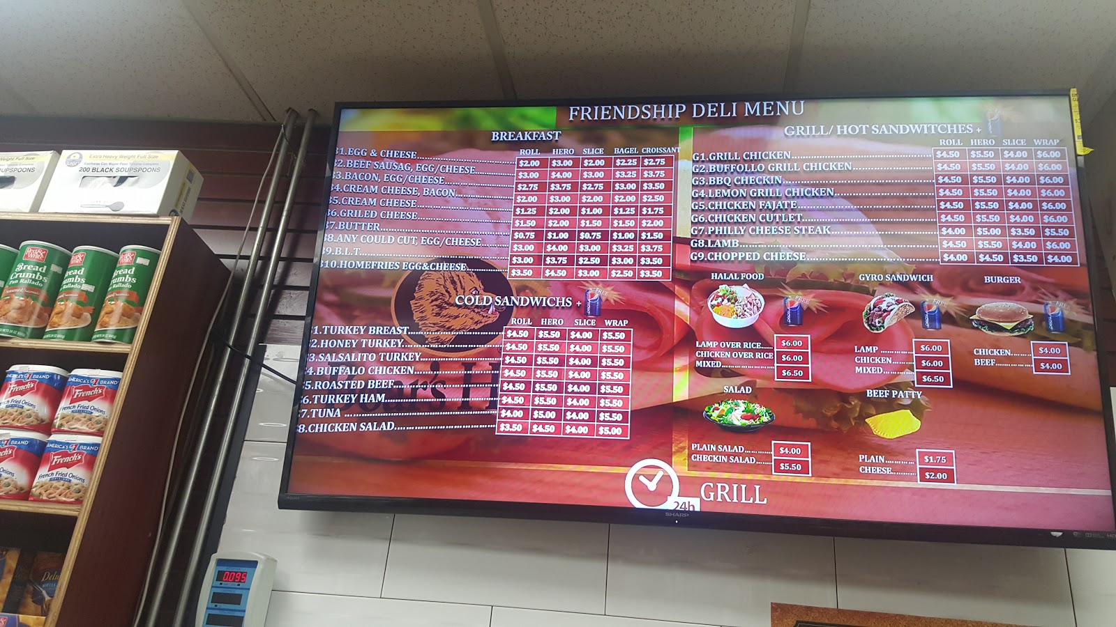 Photo of Friendship Deli Grocery in Bronx City, New York, United States - 7 Picture of Restaurant, Food, Point of interest, Establishment, Store, Health, Grocery or supermarket