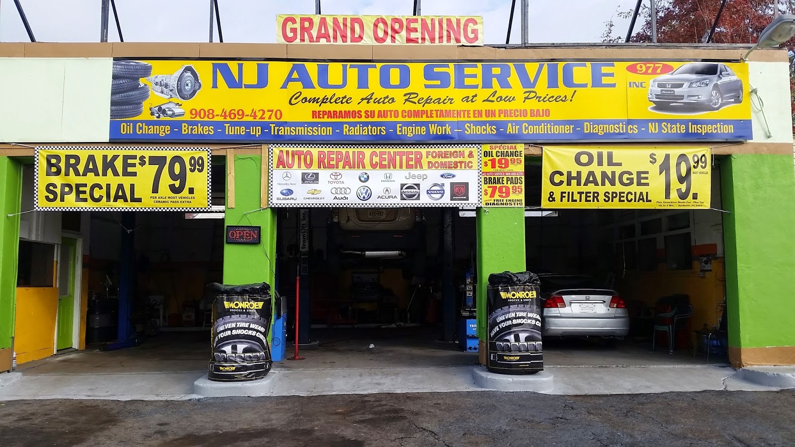 Photo of NJ Auto Service Inc. in Elizabeth City, New Jersey, United States - 1 Picture of Point of interest, Establishment, Store, Health, Car repair