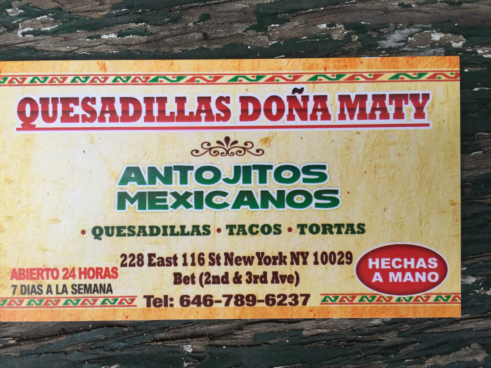 Photo of Tacos Doña Matty in New York City, New York, United States - 2 Picture of Restaurant, Food, Point of interest, Establishment