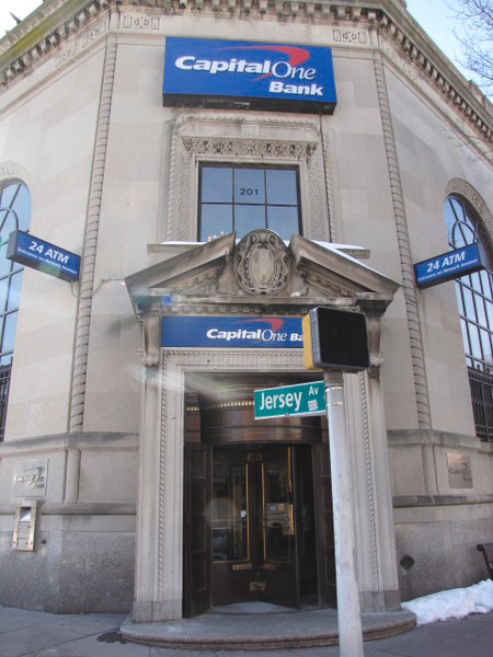 Photo of Capital One Bank in Jersey City, New Jersey, United States - 1 Picture of Point of interest, Establishment, Finance, Atm, Bank