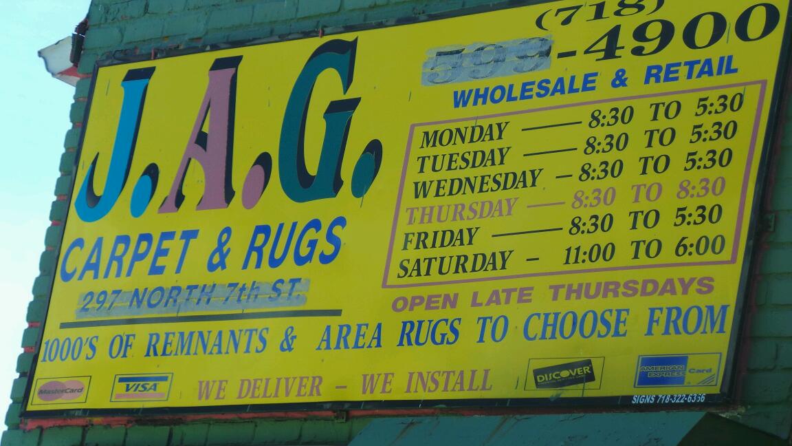 Photo of Jag Carpet Wholesalers Inc in Saint Albans City, New York, United States - 2 Picture of Point of interest, Establishment, Store, Home goods store