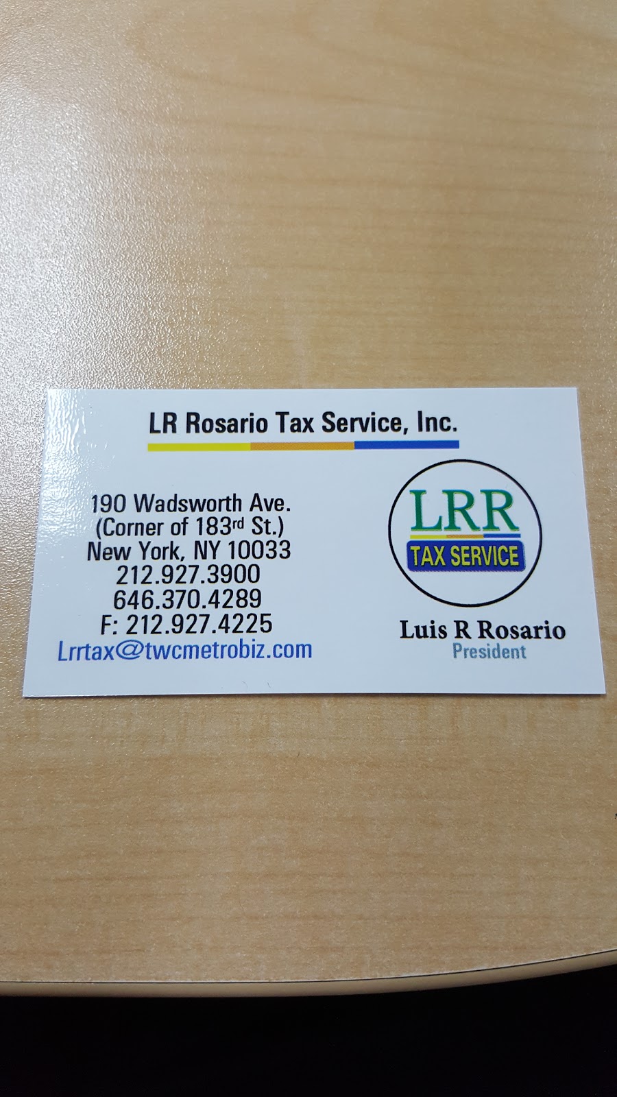 Photo of LR Rosario Tax Service, Inc. in New York City, New York, United States - 3 Picture of Point of interest, Establishment, Finance, Accounting