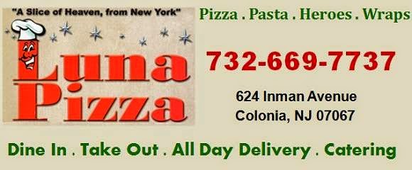 Photo of Luna Pizza in Colonia City, New Jersey, United States - 1 Picture of Restaurant, Food, Point of interest, Establishment, Meal delivery