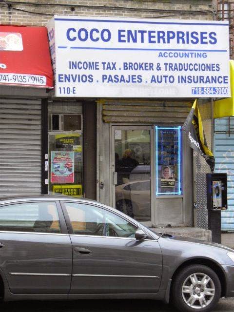 Photo of Coco Enterprises Bronx in Bronx City, New York, United States - 1 Picture of Point of interest, Establishment, Finance, Accounting, Insurance agency, Travel agency