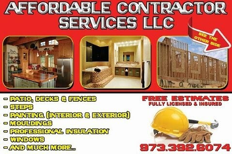 Photo of affordable contractor services llc in Newark City, New Jersey, United States - 5 Picture of Point of interest, Establishment, General contractor