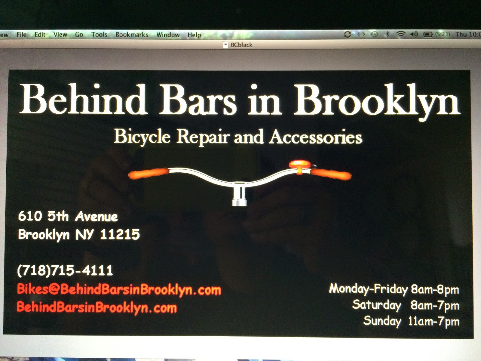 Photo of Behind Bars in Brooklyn in Kings County City, New York, United States - 1 Picture of Point of interest, Establishment, Store, Bicycle store
