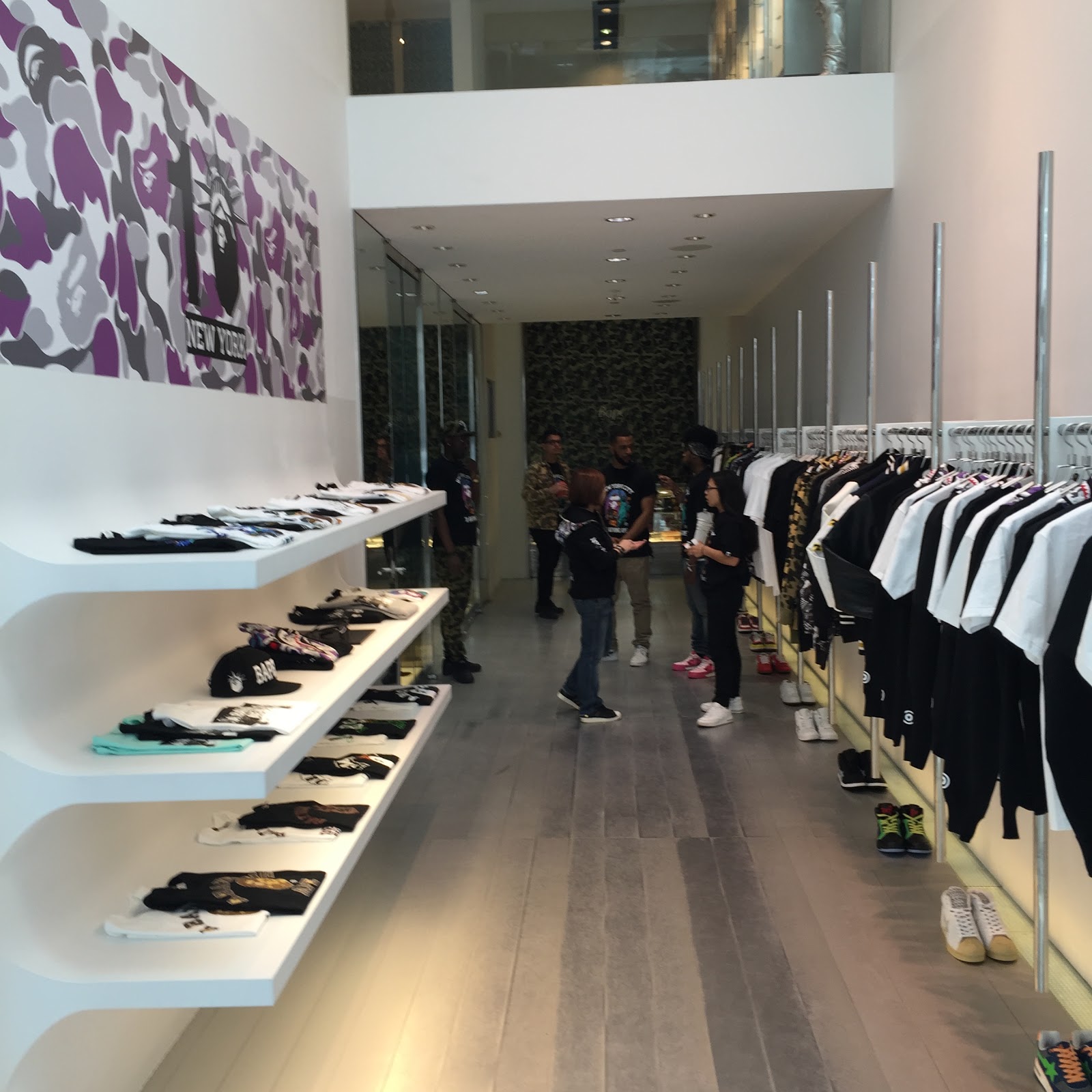 Photo of BAPE STORE® NEW YORK in New York City, New York, United States - 3 Picture of Point of interest, Establishment, Store, Clothing store, Shoe store