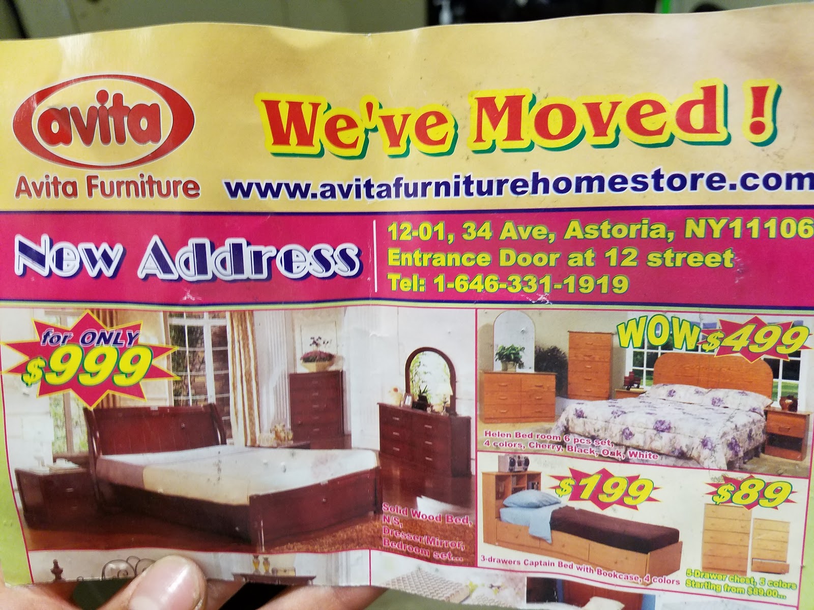 Photo of Avita Furniture Inc in Queens City, New York, United States - 1 Picture of Point of interest, Establishment, Store, Home goods store, Furniture store