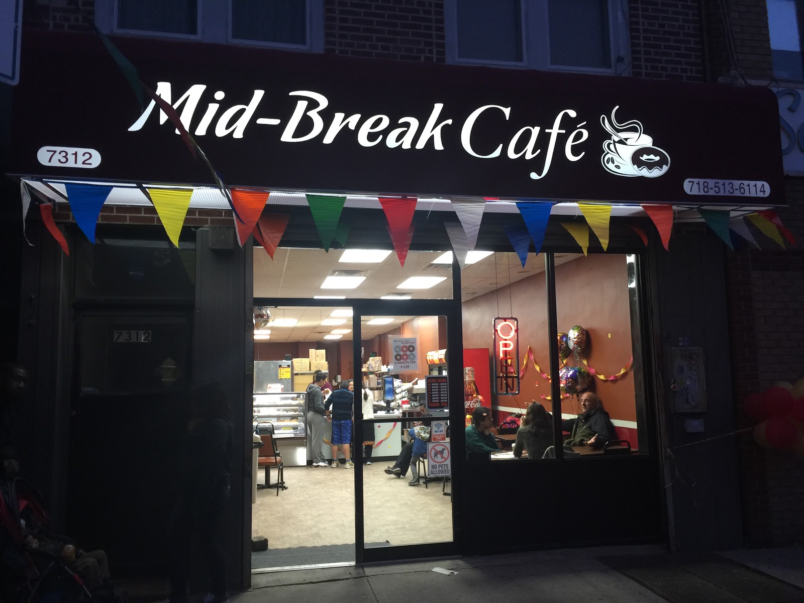 Photo of Mid-Break Café in Kings County City, New York, United States - 5 Picture of Food, Point of interest, Establishment, Store, Cafe, Bakery