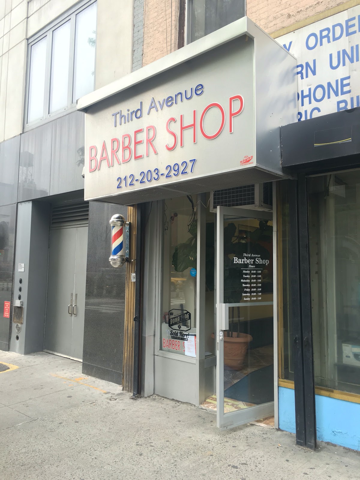Photo of Third Avenue Barber Shop in New York City, New York, United States - 2 Picture of Point of interest, Establishment, Health, Hair care